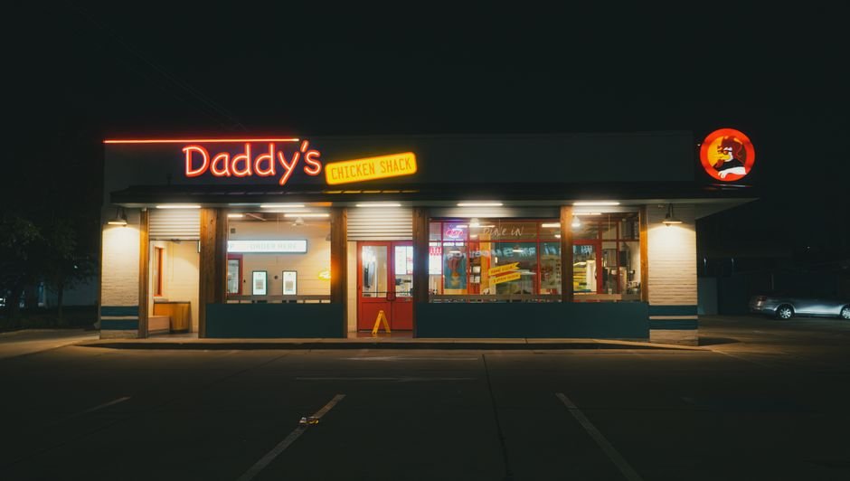 diner parking lot