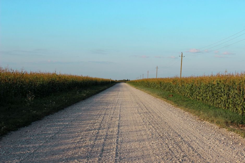 rural gravel road